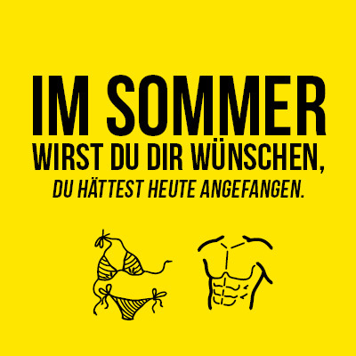 Im Sommer...